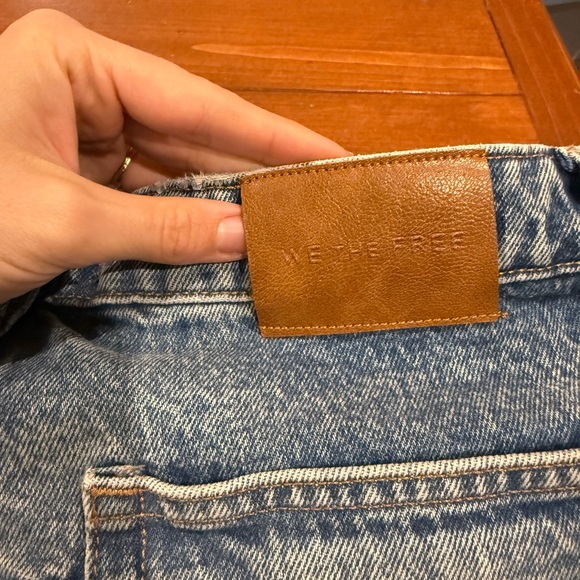 We The Free High Rise Blue Jeans - Picture 6 of 6